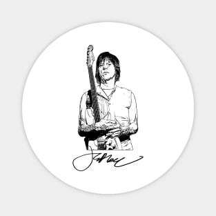 Jeff Beck Guitar 2 Magnet